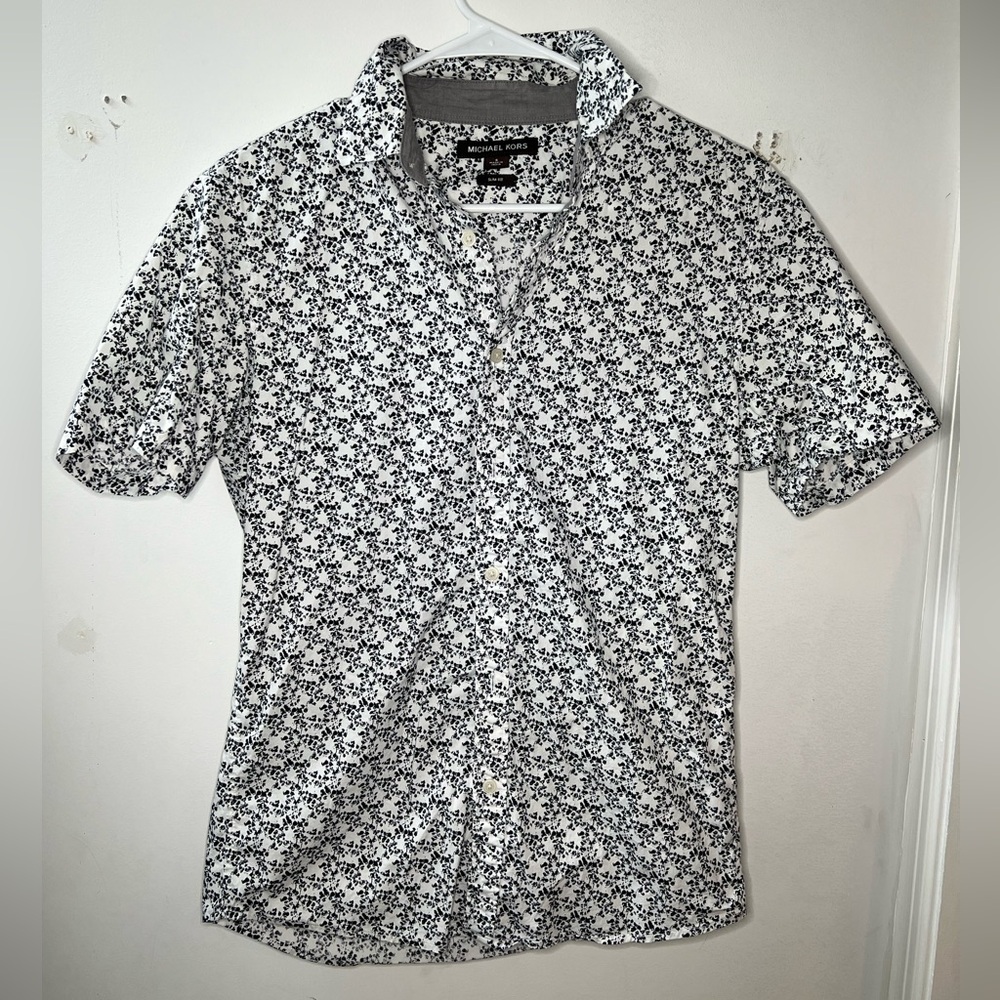 Micheal Kors button down polo shirt